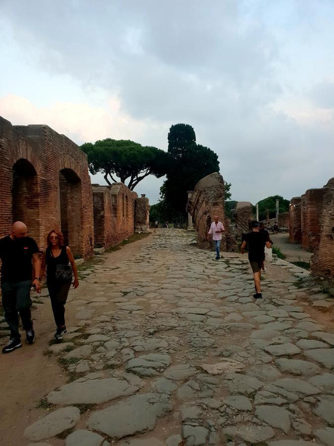 La Casa Nel Castello Villa Ostia Antica Eksteriør billede