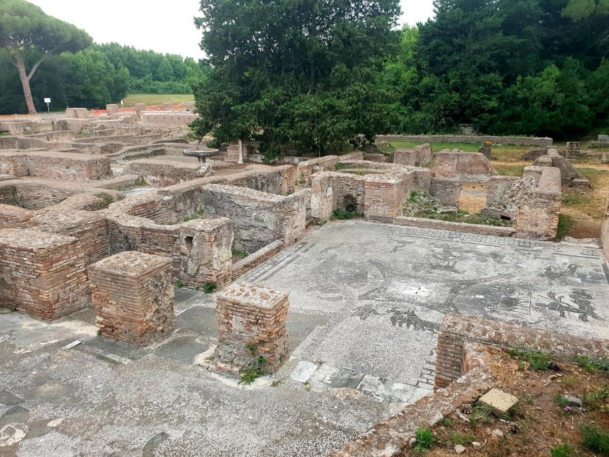 La Casa Nel Castello Villa Ostia Antica Eksteriør billede